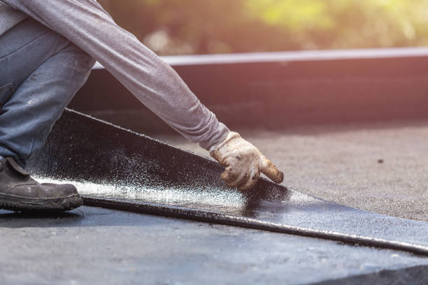 Professional Exterior Waterproofing technician working in Western Springs, IL